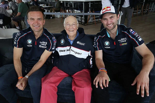 2017 Goodwood Festival of Speed. Goodwood Estate, West Sussex, England. 30th June - 2nd July 2017. COlin Turkington, Murray Walker and Andrew Jordan World Copyright : JEP / LAT Images