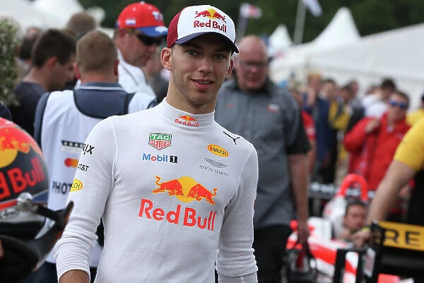 2017 Goodwood Festival of Speed. Goodwood Estate, West Sussex, England. 30th June - 2nd July 2017. Pierre Gasly (FRA) Red Bull Racing RB7 World Copyright : JEP / LAT Images