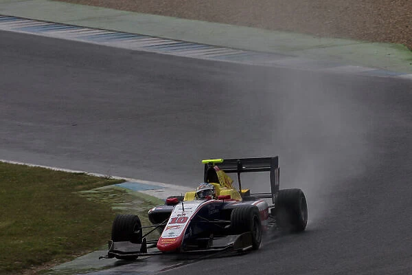 2017 GP3 Series Testing Estoril, Portugal. Wednesday 22 March 2017 Giuliano Alesi (FRA, Trident). Action