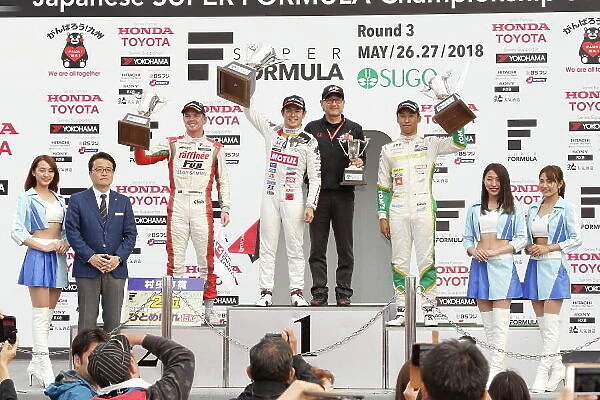 2018 Sugo. SPORTSLAND SUGO, JAPAN - MAY 27: Race winner Naoki Yamamoto