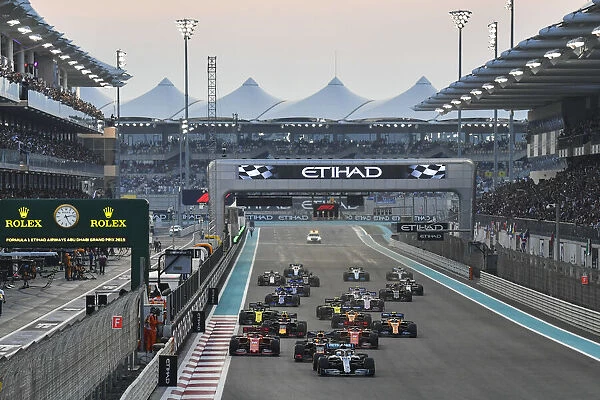 2019 Abu Dhabi GP. YAS MARINA CIRCUIT, UNITED ARAB EMIRATES - DECEMBER 01