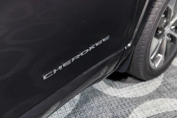 2019 Jeep Cherokee debuts at the 2018 North American International Auto Show in Detroit