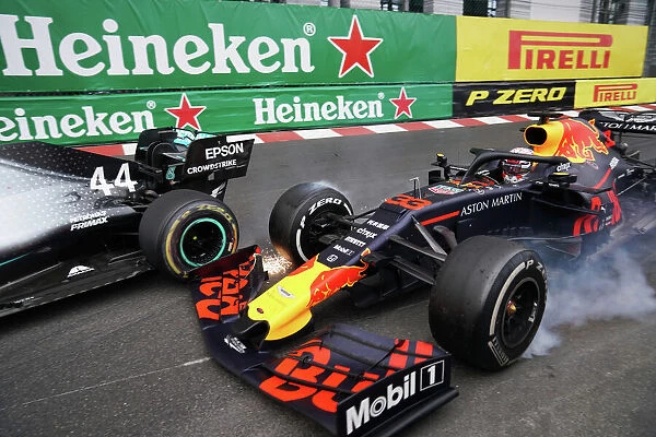 2019 Monaco GP. MONTE CARLO, MONACO - MAY 26: Max Verstappen