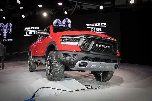 2019 Ram 1500 debuts at the 2018 North American International Auto Show in Detroit