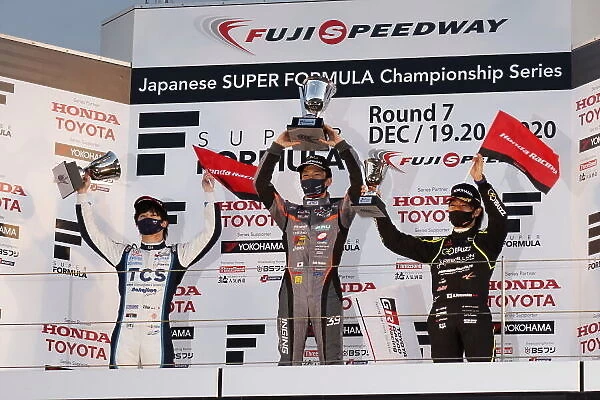2020 Fuji. FUJI INTERNATIONAL SPEEDWAY, JAPAN - DECEMBER 20: The round seven podium
