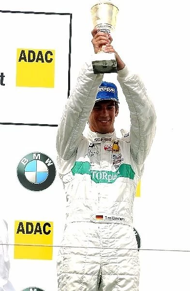 2nd placed Timo Lienemann, Mucke Motorsport: Formula BMW ADAC Championship, Rd 13&14, Nurburgring, Germany. 17 August 2003