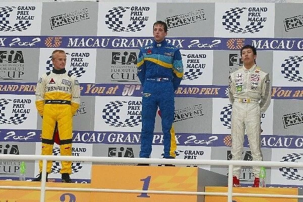 49th Macau Formula 3 Grand Prix: Podium and results
