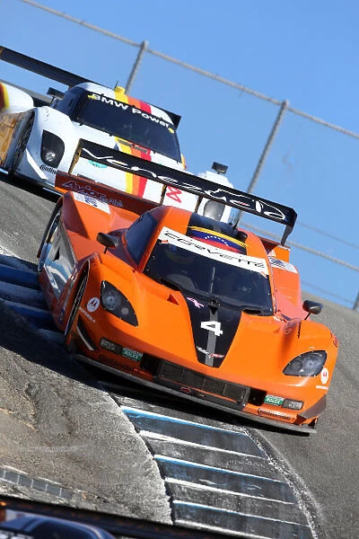 7-8 September, 2013, Monterey, California USA The #4 Corvette DP of Sebastien Bourdais
