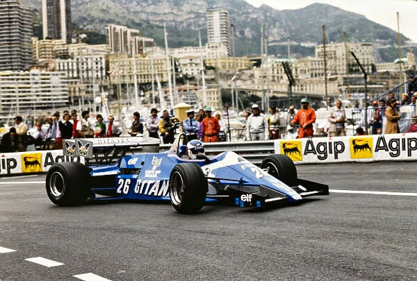 83MON Boesel 3. 1983 Monaco Grand Prix.. Monte Carlo, Monaco