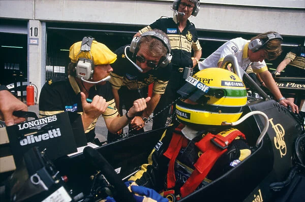 85 ITA d. 1985 Italian Grand Prix.. Monza, Italy