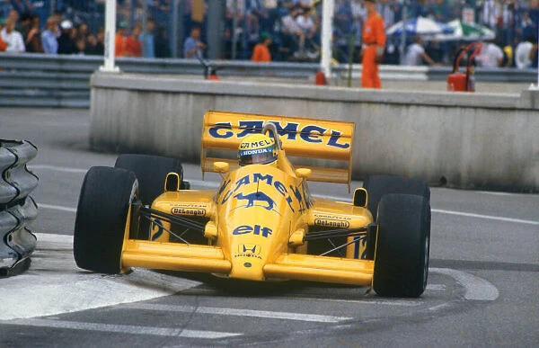 87 MON a. 1987 Monaco Grand Prix.. Monte Carlo, Monaco