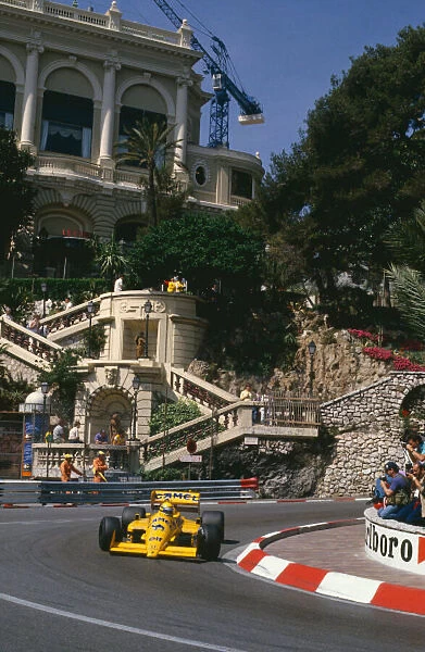 87 MON e. 1987 Monaco Grand Prix.. Monte Carlo, Monaco