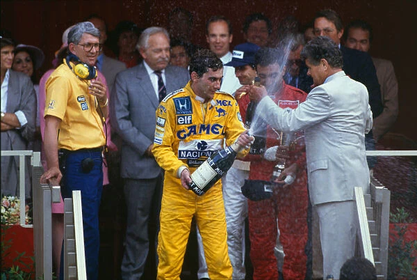 87 MON h. 1987 Monaco Grand Prix.. Monte Carlo, Monaco