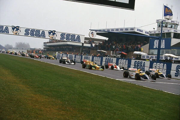 93EUR16. 1993 European Grand Prix.. Donington Park, England