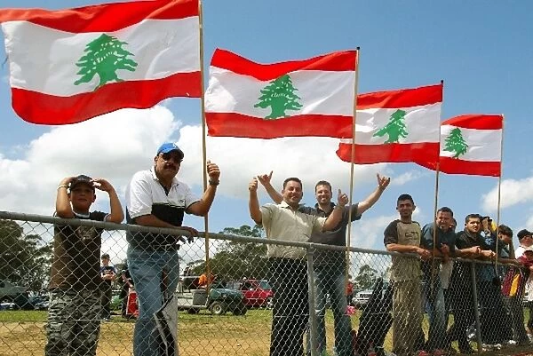 A1 Grand Prix: Fans of Basil Shabaan A1 Team Lebanon