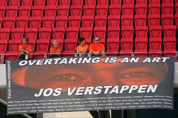 A1 Grand Prix: Fans of Jos Verstappen A1 Team Netherlands