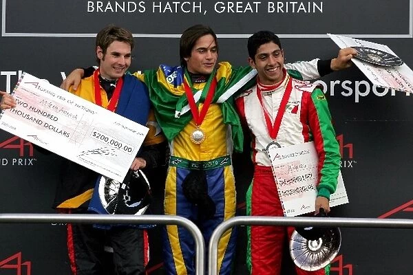 A1 Grand Prix: Feature race podium and results