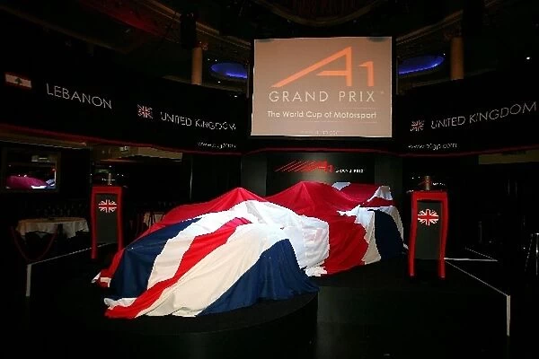 A1 Grand Prix Launch: The launch of the UK A1 Grand Prix car