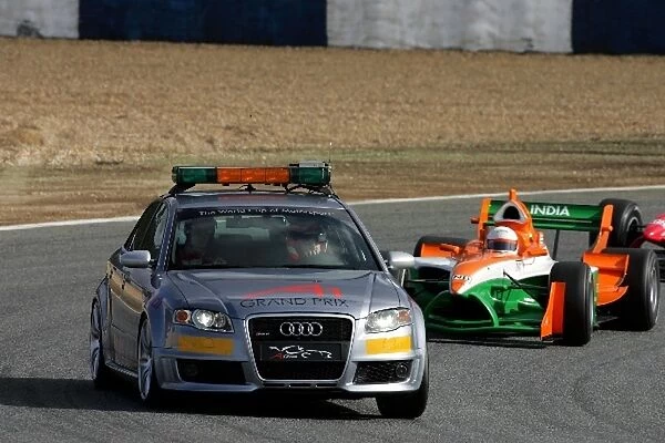 A1 Grand Prix: The safety car: A1 Grand Prix, Rd3, Race Day, Estoril, Portugal, 23 October 2005