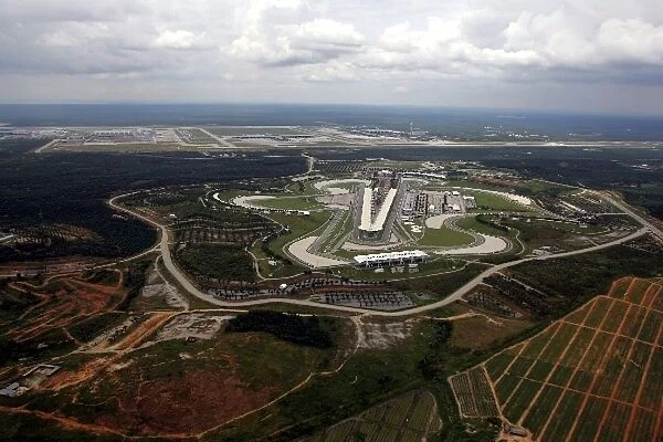A1 Grand Prix: Sepang circuit aerial view
