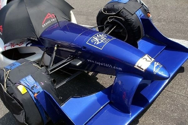 A1 Grand Prix: Sponsors on the car of Alexandre Premat A1 Team France