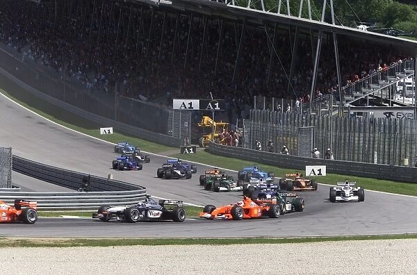 A1-Ring, Zeltweg, Austria. 13th May 2001: 2001 Austrian Grand Prix - Race