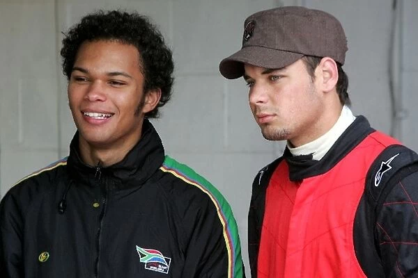 A1GP: Adrian Zaugg and Wesleigh Orr A1 Team South Africa