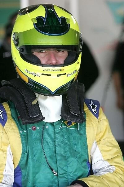 A1GP: Bruno Junqueira A1 Team Brazil: A1GP Official Testing, Day One, Silverstone, England, 18 September 2007