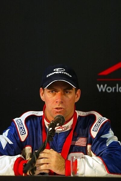 A1GP: Phil Giebler Team USA in the post race press conference