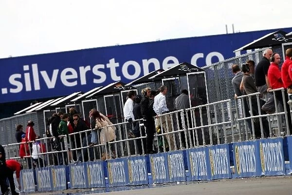 A1GP: The pitwall: A1GP Test, Silverstone, England, 30-31 August 2006