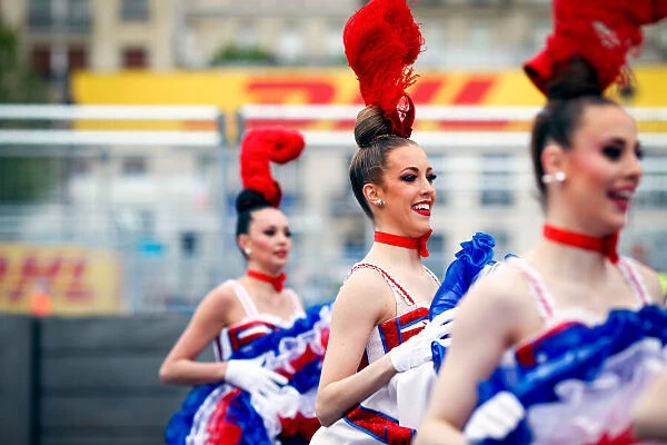 A8C1156. Race.. Moulin Rouge Performers.