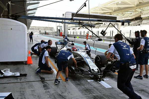 Abu Dhabi F1 Testing Day One