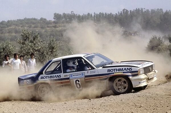 Acropolis Rally, Greece. 26-29 June 1982: Henri Toivonen  /  Fred Gallagher, 3rd position