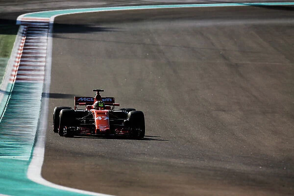 Action. Yas Marina Circuit, Abu Dhabi, United Arab Emirates.