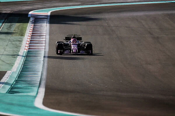 Action. Yas Marina Circuit, Abu Dhabi, United Arab Emirates.