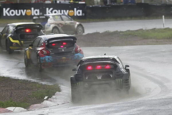 Action. 2014 FIA World Rallycross Championship