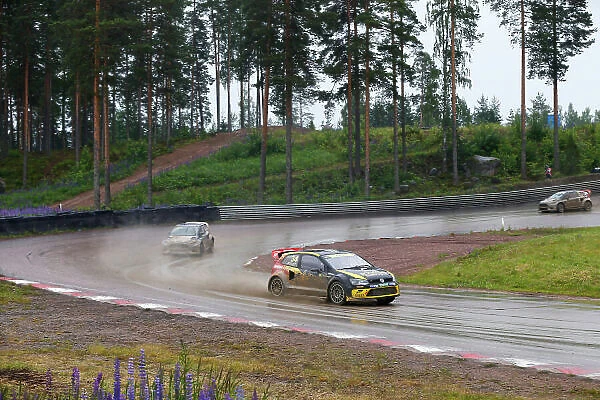 Action. 2014 FIA World Rallycross Championship
