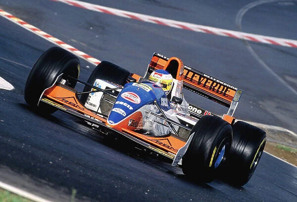 Action. 1994 Belgian Grand Prix.. Spa-Francorchamps, Belgium