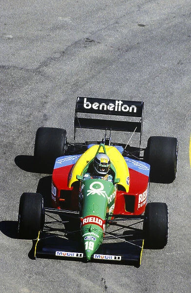 Action. 1988 Brazilian Grand Prix. Jacarepagua, Rio de Janeiro, Brazil
