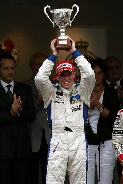 GP2. Adam Carroll (GBR) Supernova wins the Monaco round of GP2 series.