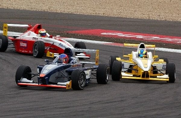Adrian Sutil (GER), HBR Motorsport GmbH, and Atila Abreu (BRA), Team Rosberg