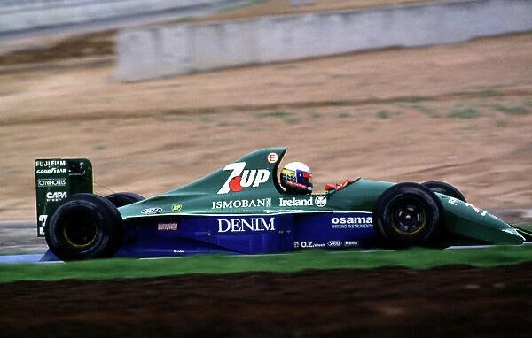 Alex Zanardi, Jordan Spanish Grand Prix, Jordan, 1991 Photo: LAT