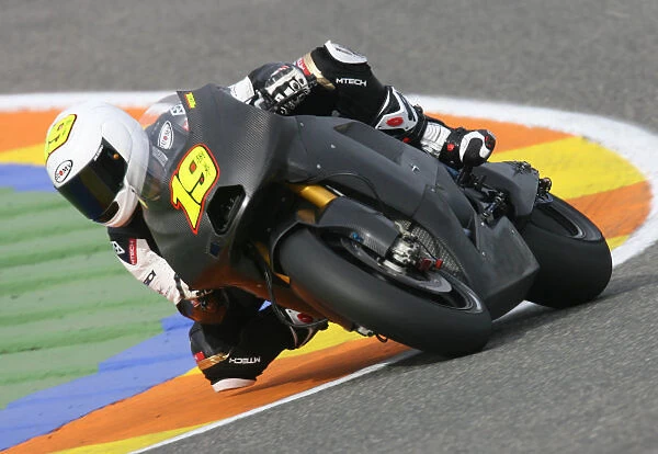 Alvaro Bautista Rizla Suzuki2009 MotoGP Testing
