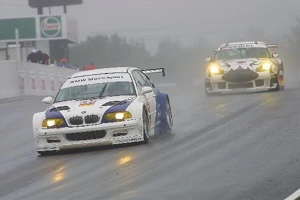 American Le Mans Series: JJ Lehto  /  Jorg Muller won the GT class in their BMW M3 GTR