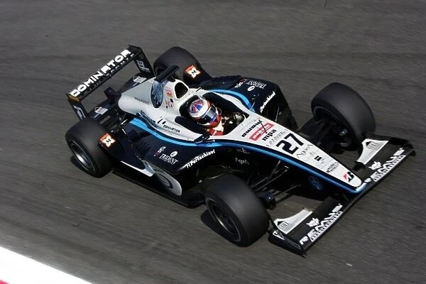 GP2. Andreas Zuber (AUT) Trident Racing.