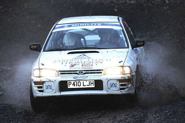 Andrew Barnes 2004 Pirelli British Rally Championship Scottish Rally 11-12th June 2004