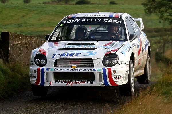 Andrew Nesbitt / James O'Brien. Ulster Rally 2003, 5th - 6th September 2003. World Copyright Jakob Ebrey / LAT Photographic