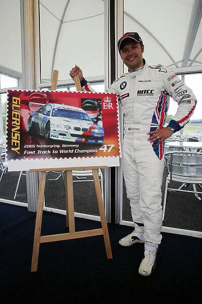 Andy Priaulx Stamp Launch