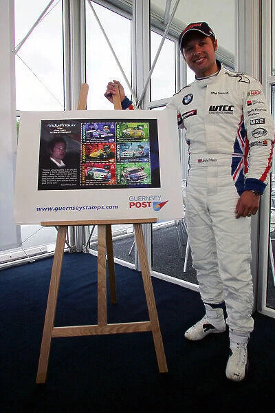Andy Priaulx Stamp Launch