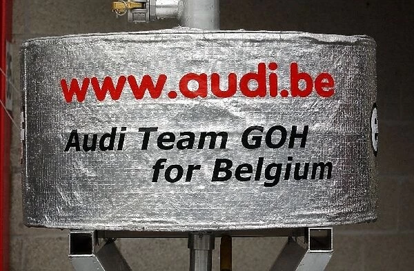 Audi Team Goh (Audi Team Japan), this weekend racing for Belgium